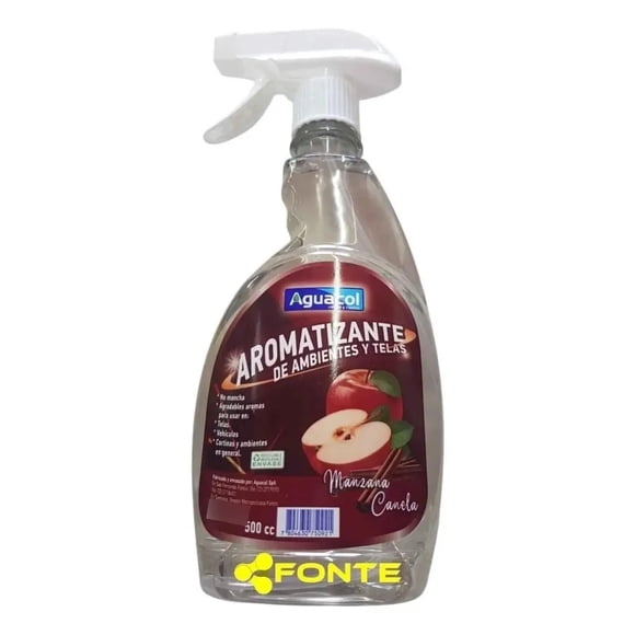 Aguacol - Aromatizante De Ambientes 550cc Manzana Canela
