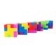 thumbnail image 3 of Goma de borrar Super Z Outlet 2,5 cm rompecabezas - Pack de 12, 3 of 7