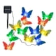 thumbnail image 1 of Guirnalda Solar Forma De Mariposa Multicolor Para Exteriores, 1 of 3