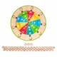 thumbnail image 4 of Juguete De Madera Con Rueda De Multiplicación, Plato Giratorio De Multiplicación 99 Para Profesores Y Niños, 4 of 5