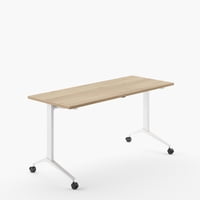 Form Office - Escritorio Space Plegable 120X60 Natura/Blanco