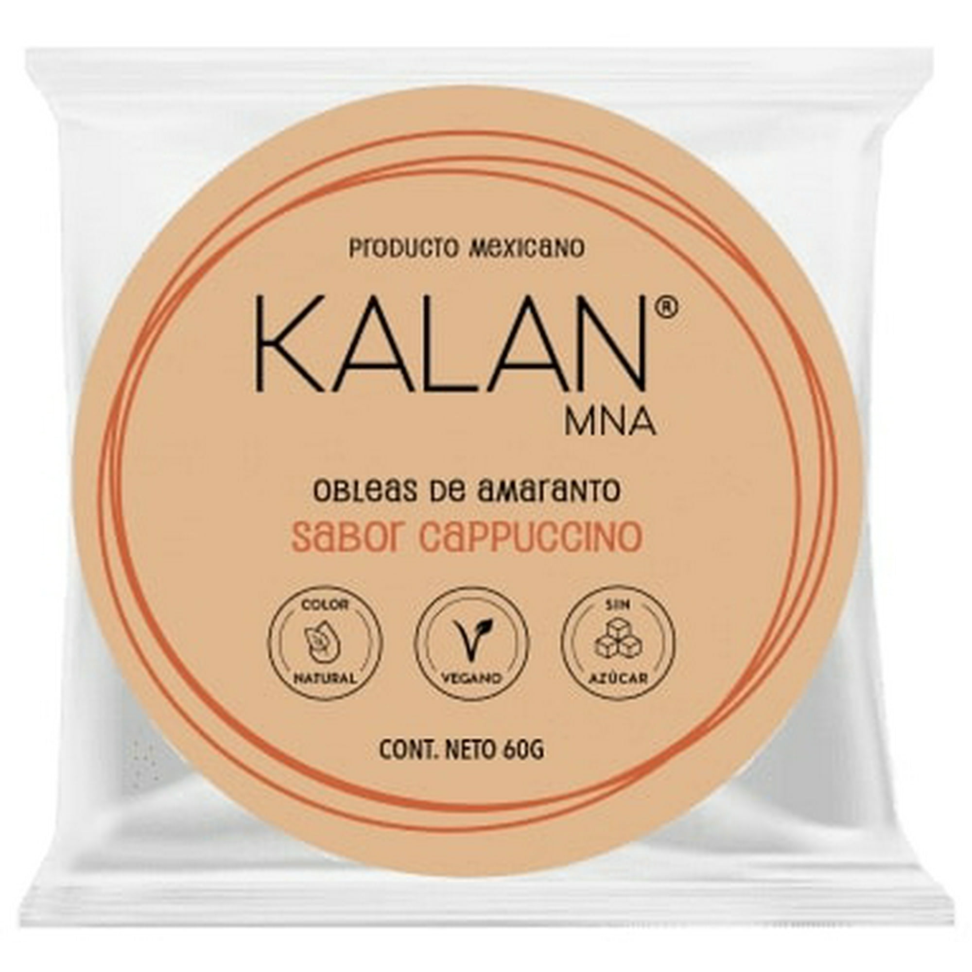 Kalan - Obleas De Amaranto Sabor Capuccinno