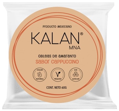 Kalan - Obleas De Amaranto Sabor Capuccinno