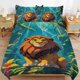 thumbnail image 1 of The Lion King Cartoon Bedding Sets Ultra Soft Skin-Friendly Duvet Cover 3 Piece, Cute Comforter Cover Bed Set for Boys Girls Kids, 1 of 5