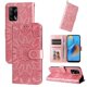 thumbnail image 1 of Funda tipo cartera FOXDOCK para OPPO Reno 6 Lite , diseño girasol en relieve, cuero PU, cierre magnético, soporte y tarjetero, 1 of 5