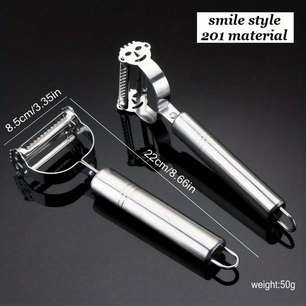 Stainless Steel Grater For Potato Cucumber Carrot, Vegetable Fruit Peeler, Outdoor Home Kitchen Accessories Gadgets
