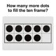 thumbnail image 4 of Juego de tarjetas Math Manipulative LEARNING ADVANTAGE con diez marcos y puntos, 4 of 6