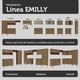 thumbnail image 5 of Kit Muebles de Cocina Madesa Emilly 156 cm 03 Marrón, 5 of 6