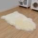 thumbnail image 3 of Alfombra de piel de oveja australiana Kopal 61 x 91 cm blanco natural, 3 of 8