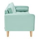 thumbnail image 5 of Sofa Retro 3c Felpa 05 Verde Agua, 5 of 6