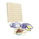 thumbnail image 4 of Tablero Geoplano De Madera GEO, Tablero Educativo Gráfico Para Niños, Niñas Y Niños, 4 of 5