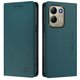 thumbnail image 4 of Funda Billetera con Soporte para Xiaomi Redmi 17 4G/5G Bloqueo RFID Plegable Verde oscuro, 4 of 6