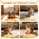thumbnail image 2 of Pack de 2 juguetes interactivos para gatos Tchernt con 6 colas, 2 of 8