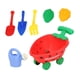 thumbnail image 4 of Juguetes De Arena De Playa Para Niños, Juguete De Playa Portátil De Verano Para Patio, Playa, Jardín, Rojo, 4 of 5