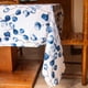 thumbnail image 5 of Set Juego de loza Cerámica 16 piezas Vajilla Blanca y Mantel antimanchas Eucalipto 130x180, 5 of 7