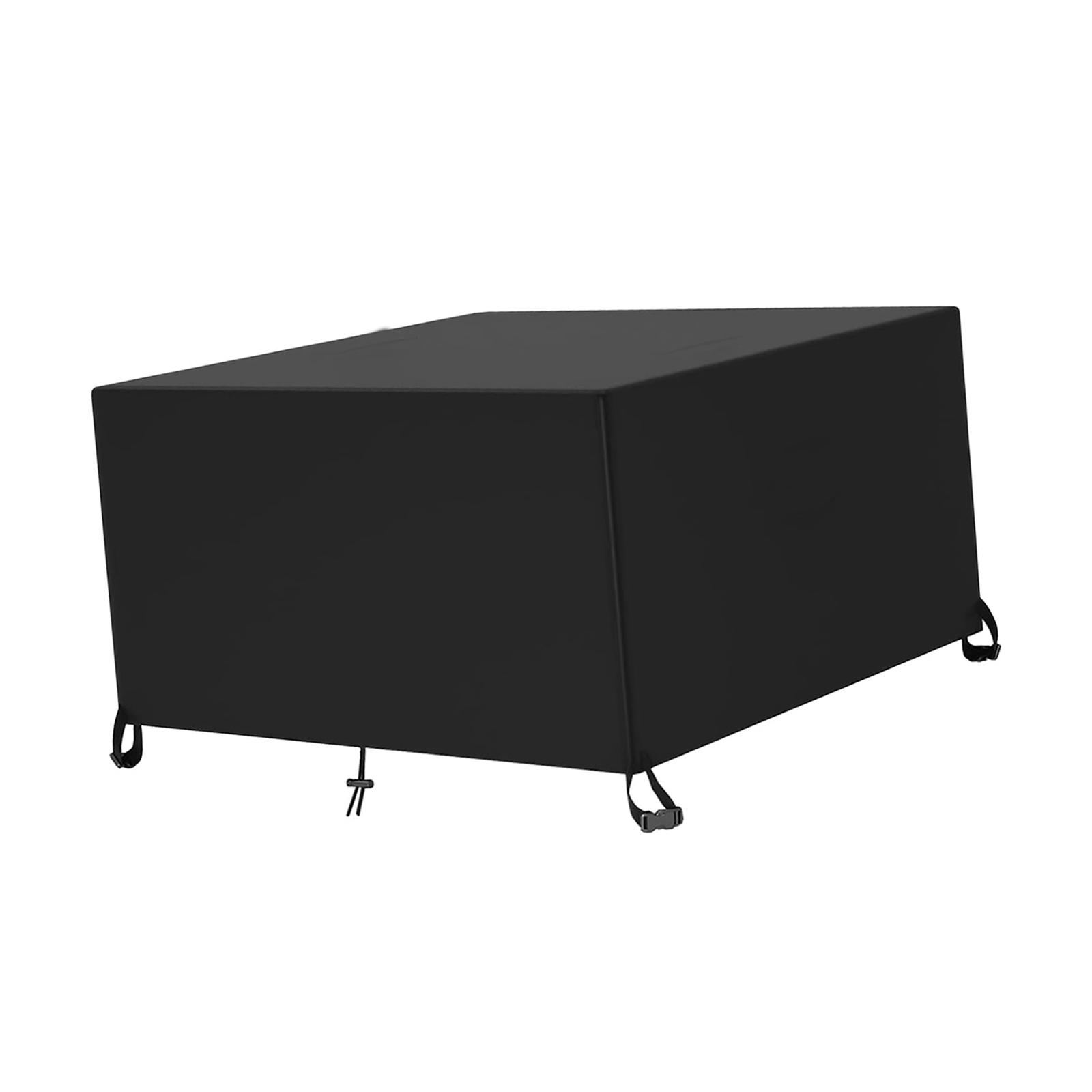 Magideal - Cubierta De Sofá Al Aire Libre 210D Tela Oxford Resistente Al Viento Impermeable Durable A Prueba De Polvo Juego A Prueba De Intemperie Para Patio Pat 123Cmx123Cmx74Cm