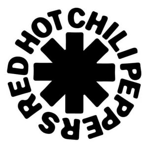 Rienda Libre Graphics - Decomural Red Hot Chili Peppers Band Logo Ws-42961