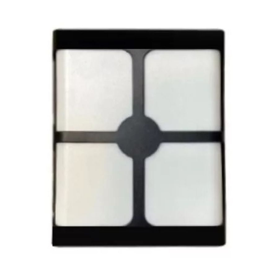 Click Ventas - Aplique Lampara Cuadrada Para Jardin Exterior Negro 20w