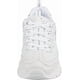 thumbnail image 3 of Zapatilla Skechers D'Lites de espuma viscoelástica para mujer, color blanco y plateado, 3 of 7
