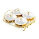 thumbnail image 1 of Recipiente Dividido Para Servir Con Tapa, Plato Para Aperitivos, Galletas, Dulces, Chocolates, 4 Tazones, 1 of 5