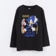 thumbnail image 1 of Polera Manga Larga Niño Sonic Rings Negro Sonic, 1 of 3