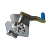 Magideal - Tensor Deportivo Net Hand Crank Wire Streanter Equipo De Entrenamiento De Entrenamiento Multipropulsos Dispositivo De Tensión Portátil Fácil De