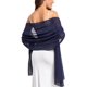 thumbnail image 1 of Bufanda y chal navy para mujer, talla única - olyrjie, 1 of 6