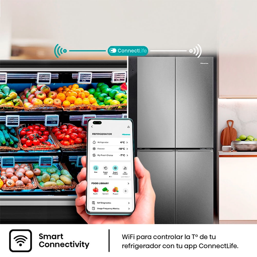 Hisense RQ5P470NECF Inox, foto 3