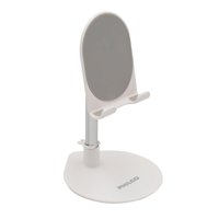 Philco - Soporte Sobremesa Para Celular Ajustable Blanco