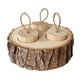 thumbnail image 5 of Juguete de forrajeo para hámster, golosinas portátiles de madera, juguete interactivo de enriquecimiento, dispensador de golosinas de entrenamiento , color de madera, 5 of 5