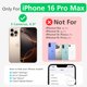thumbnail image 3 of Funda tipo cartera con tarjetero de cuero alto compatible con iPhone 16 Pro Max, 3 of 9