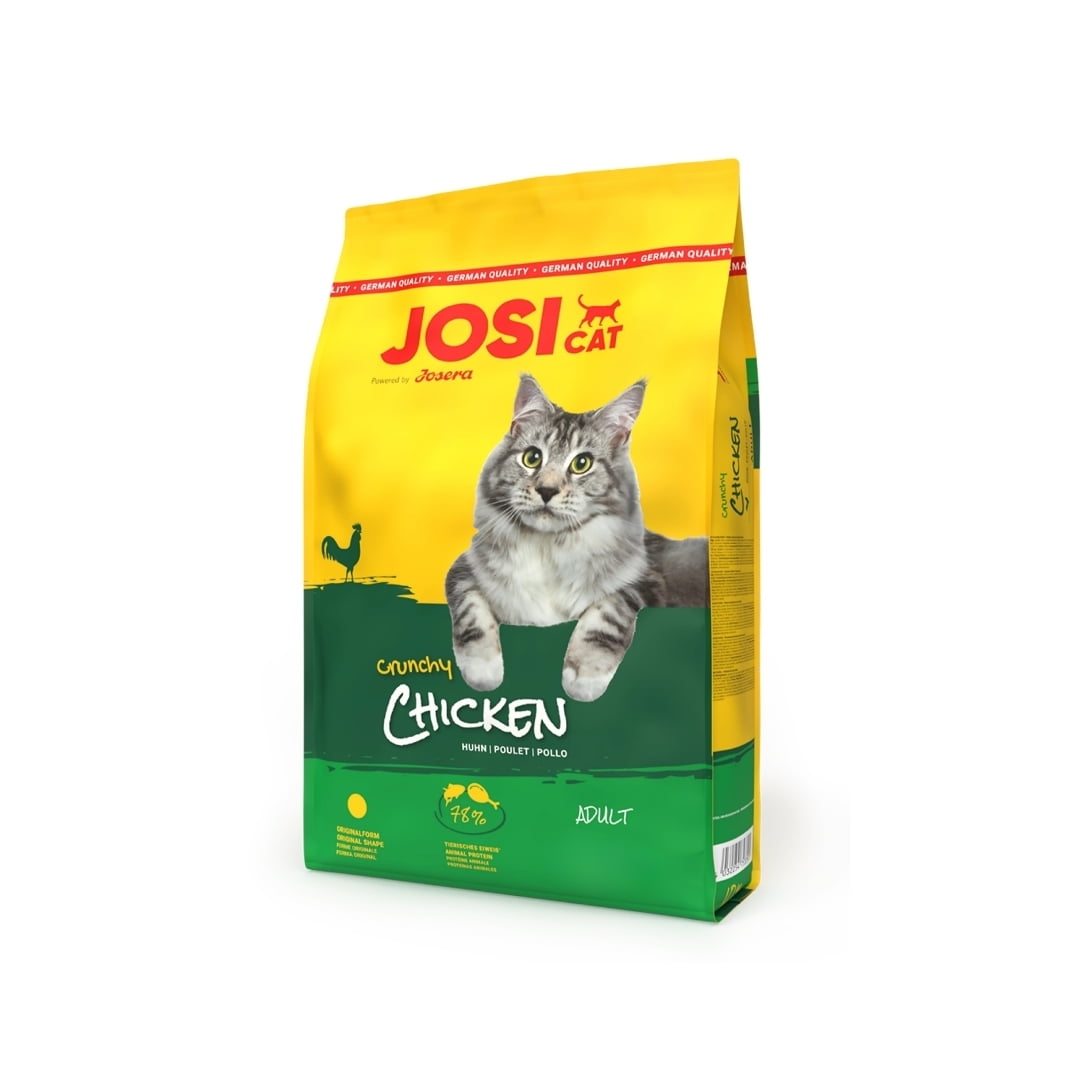 Josicat Gatos Adultos Crunchy Chicken 10 Kg.