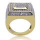 thumbnail image 3 of Anillos Brillantes Punky de Rapero de Lujo a la Moda para Hombre Brillantes con Iced out Hip Hop Zirconia Cúbica Anillos de Compromiso para Hombre, 3 of 9