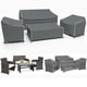 thumbnail image 1 of Fundas para Muebles de Patio Gasadar 4 Piezas Impermeables Gris, 1 of 7