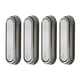 thumbnail image 1 of Ganchos De Pared Plegables Para Ba?o, 4 Piezas, Resistentes, Accesorios De Cocina, Giratorios A 90°, Plateados, 1 of 5