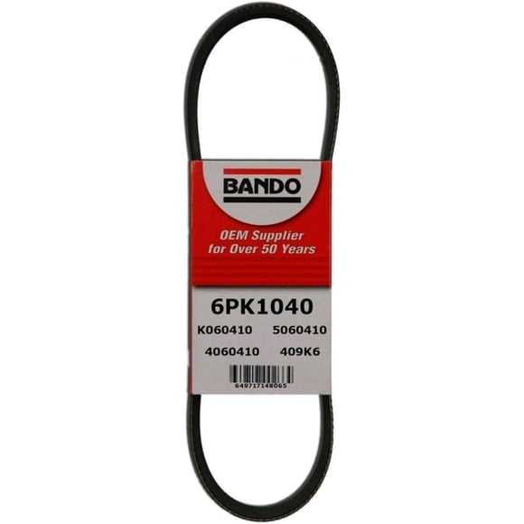 Correa Serpentina Bando USA 6PK1040 6 Costillas 104 cm