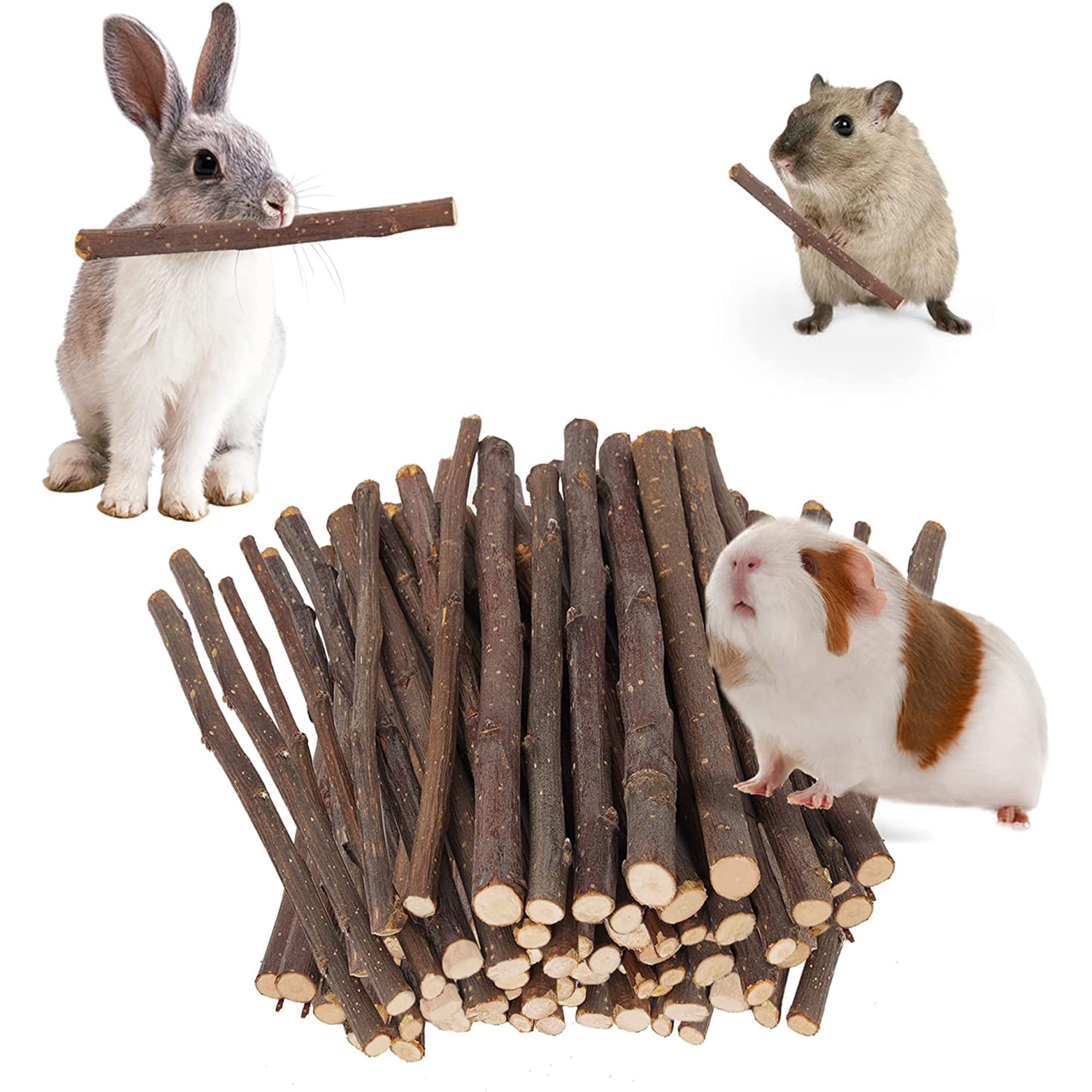 Palitos de Manzana Petawi 700 g para Conejo y Cobaya – Juguete para Masticar