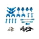thumbnail image 5 of Conjunto Combinado De Piezas De Repuesto De Coche Teledirigido, Accesorio Para Wltoys 1/28 K989 K979 K969 RC Car Azul, 5 of 5