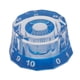 thumbnail image 1 of Perillas De Guitarra Perillas De Sombrero De Copa De Guitarra Eléctrica Duraderas Para Reemplazo De Bajo Azul, 1 of 5