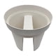 thumbnail image 3 of Macetero Colgante Para Balcon Terraza Plastico Maceta Jardin blanco, 3 of 10