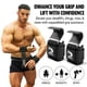 thumbnail image 2 of Ganchos para levantamiento de pesas Dmoose Fitness para hombres y mujeres (par), 2 of 6