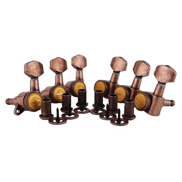 Locking Tuners Guyker 1:18 para guitarra eléctrica/acústica Left 6