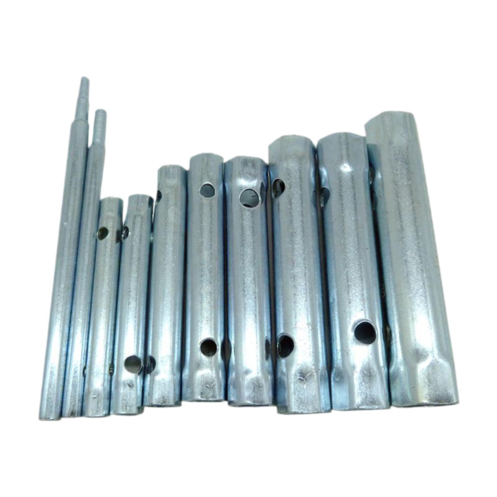 Bothyi - Juego De 10 Llaves De Tubo De Doble Extremo Para Válvula De Ducha Con Manguito Roscado Hexagonal