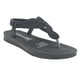 thumbnail image 3 of Sandalia Chalada Mujer Quina-1 Negro Plano, 3 of 7