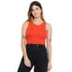 thumbnail image 1 of Polera Mujer Sin Mangas Crop Rojo Corona, 1 of 5
