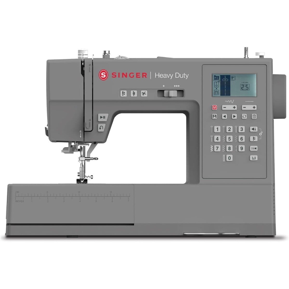 Maquina De Coser Singer Heavy Duty 6800c Computarizada 586 Puntadas