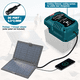 thumbnail image 3 of Adaptador de Cargador Solar Batería for Bosch 18V BAT609, Portátil, Trabajo Al Aire Libre, Acampar, 3 of 6