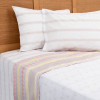 Sábana Mashini 180 Hilos 2 P Citrus