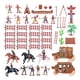 thumbnail image 4 of 1 Juego De Figuras De Plástico De Vaqueros E Indios, Accesorio De Juego, Juguetes Para Ni?os, 4 of 5