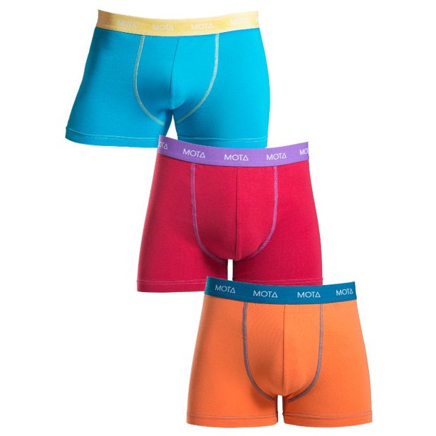 Boxer Pack 3 Hombre Algodon Talla S Lider